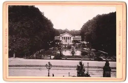 Fotografie Römmler & Jonas, Dresden, Ansicht Wiesbaden, Blick über dem Kursaalplatz