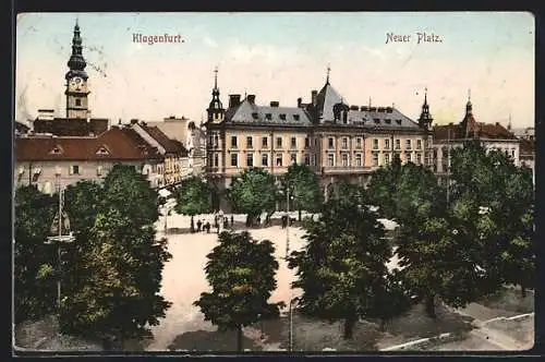 AK Klagenfurt, Neuer Platz, Kirche