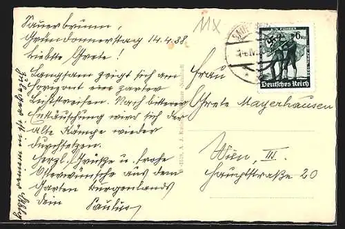 AK Bad Sauerbrunn, Panorama