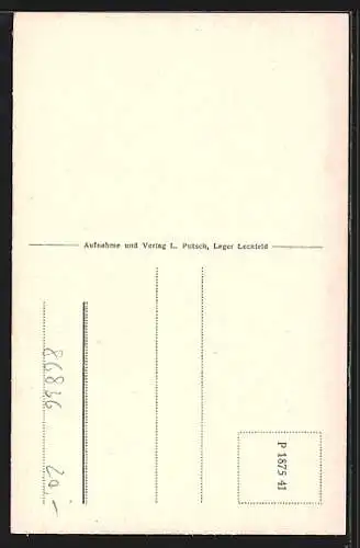 AK Lager Lechfeld, Teilansichten aus der Siedlung