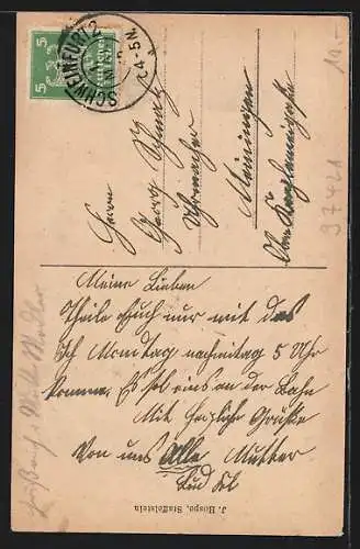 AK Schweinfurt, Kath. Kirche zum hl. Geist