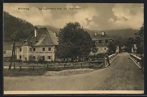 AK Mürzsteg, Hotel Rud. Engelbrecht