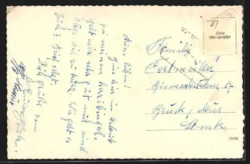 AK Vöcklamarkt, Teilansicht mit Kirche