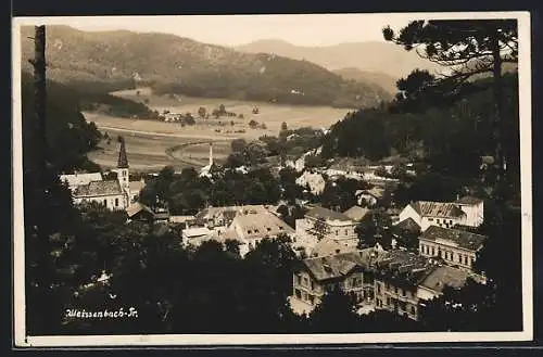 AK Weissenbach a.d. Triesting, Ortsansicht