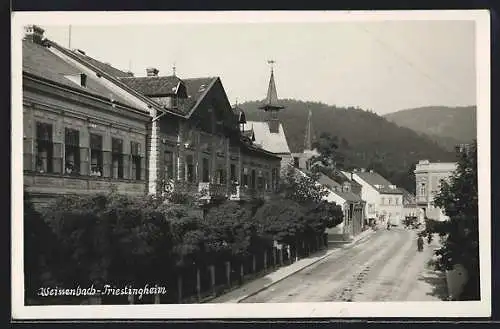 AK Weissenbach an der Triesting, Partie am Triestingheim