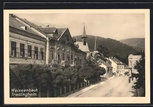 AK Weissenbach an der Triesting, Partie am Triestingheim