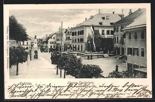 AK Kufstein, Denkmal am Oberen Stadtplatz