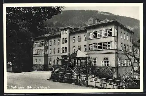 AK Badgastein /Salzburg, Partie am Badehospiz