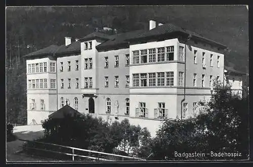 AK Badgastein, Blick zum Badehospiz