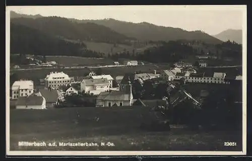 AK Mitterbach a. d. Mariazellerbahn, Teilansicht