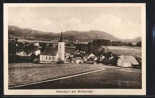 AK Henndorf am Wallersee, Ortsansicht