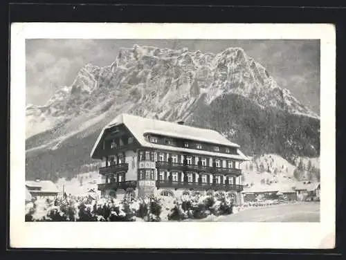 AK Ehrwald in Tirol, Hotel Maria Regina