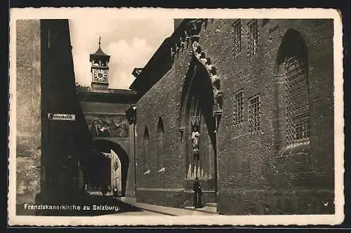 AK Salzburg, An der Franziskanerkirche