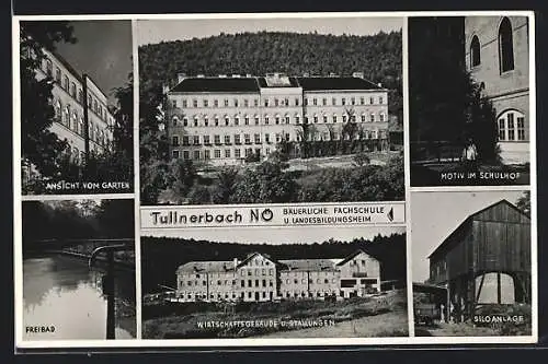 AK Tullnerbach, Bäuerliche Fachschule und Landesbildungsheim, Siloanlage