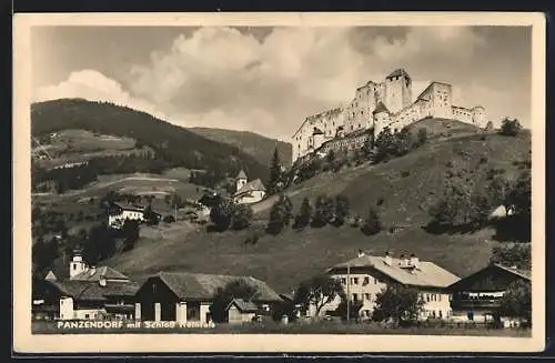 AK Panzendorf, Ortsansicht mit Schloss Heinfels
