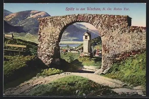AK Spitz /Wachau, Rotes Tor