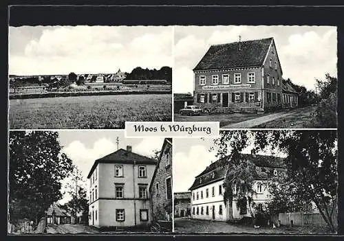 AK Moos / Würzburg, Gasthaus zur Krone