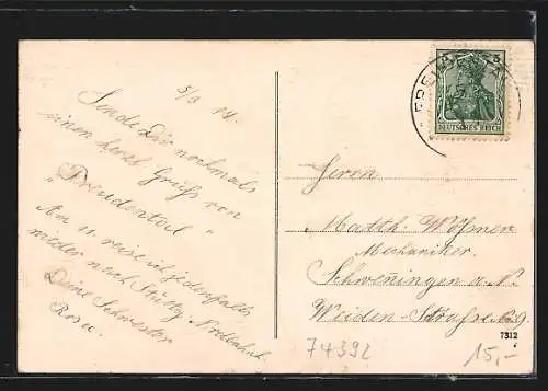 AK Freudenthal / Württ., Erholungsheim, Hauptstrasse, Ortsansicht