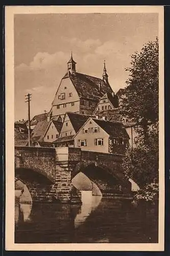 AK Besigheim, an der Brücke