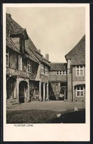 AK Lüneburg, Kloster Lüne, Ansicht vom Hof