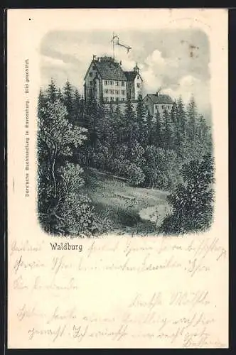 AK Waldburg / Württ., Ansicht der Burg