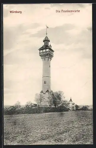 AK Würzburg, Gasthof Frankenwarte