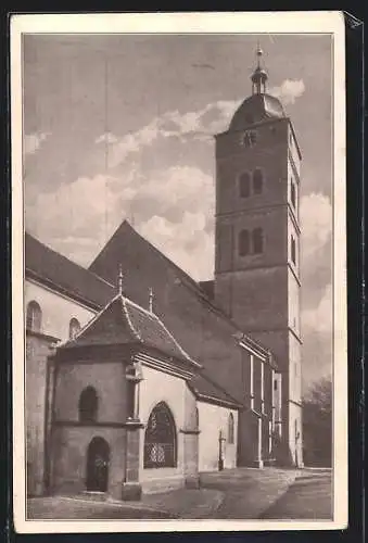 AK Heidingsfeld, Katholische Pfarrkirche St. Laurentius