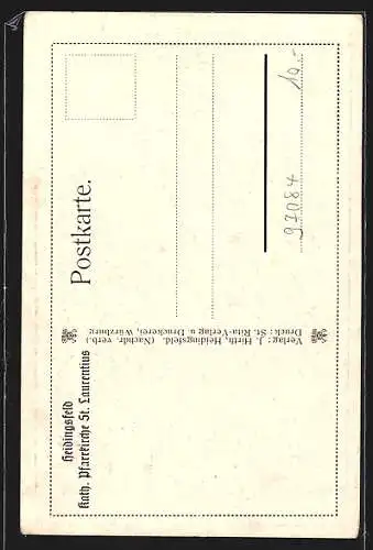 AK Heidingsfeld, Katholische Pfarrkirche St. Laurentius