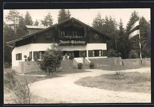 AK Kufstein, Jugendherberge des D. u. Oe. Alpenvereins