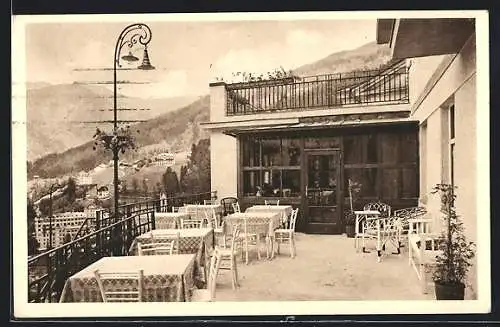 AK Badgastein, Restaurant Kurhaus Wildbad, Terrasse