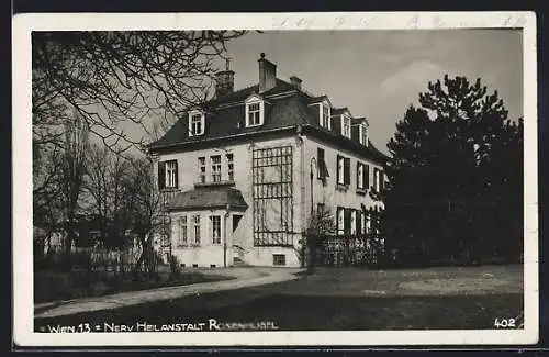 AK Wien, Nerven-Heilanstalt Rosenhügel