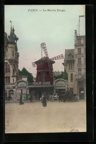 AK Paris, Le Moulin Rouge