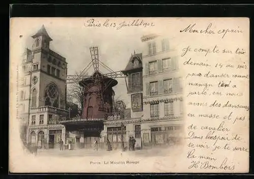 AK Paris, Le Moulin Rouge