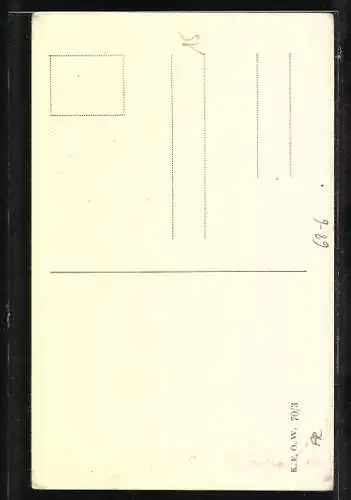 AK Junge Frau bei ihrem Kind am Bett, Mutterglück