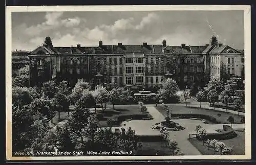 AK Wien, Krankenhaus der Stadt Wien-Lainz, Pavillon 2