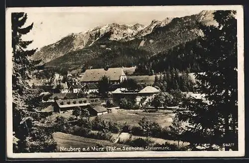 AK Neuberg a.d. Mürz, Panorama