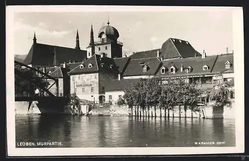 AK Leoben, Partie an der Mur