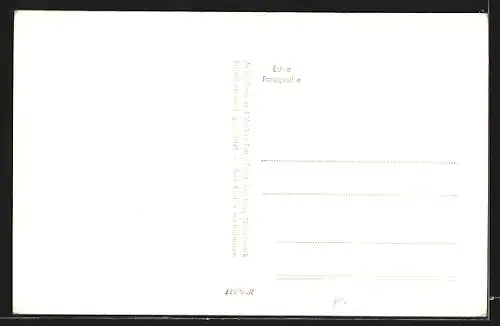 AK Leoben, Gaststätte Schwarzer Adler, Innenansicht