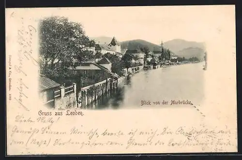 AK Leoben, Blick von der Murbrücke