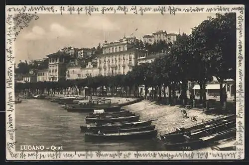 AK Lugano, Boote am Quai