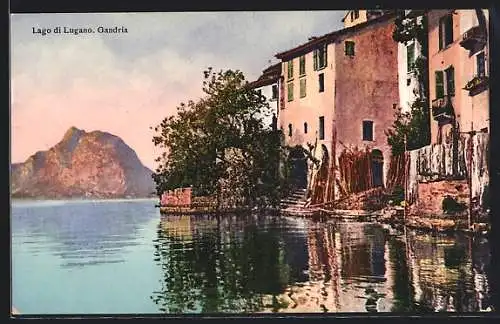 AK Gandria, Lago di Lugano, Partie am Wasser