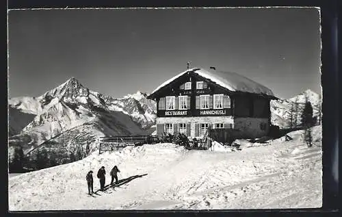 AK Grächen, Restaurant Hanighüsli in der Hanigalp