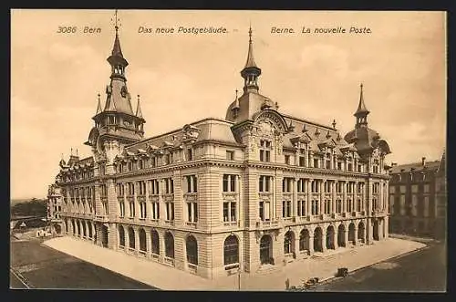 AK Bern, Das neue Postgebäude
