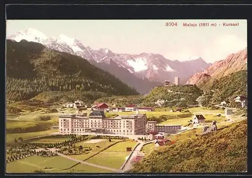 AK Maloja, Teilansicht mit Kursaal