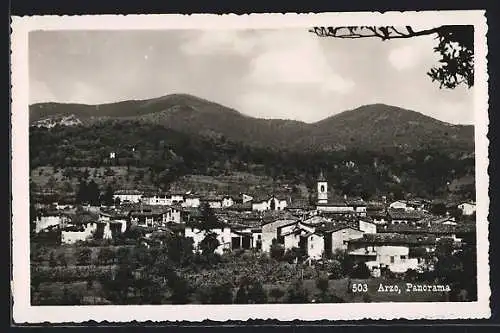 AK Arzo, Panorama aus der Vogelschau