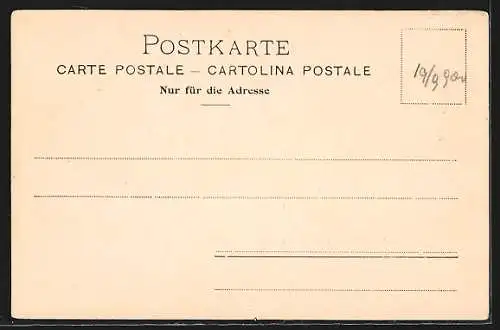 AK Zürich, Metropol, Postgebäude und Fraumünster, Dampfer