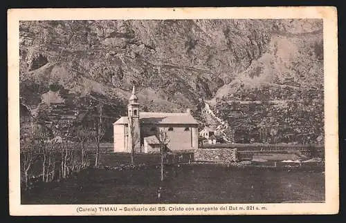 AK Timau, Santuario del SS. Cristo con sorgente del But