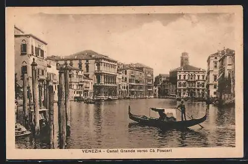 AK Venezia, Canal Grande verso Cà Foscari