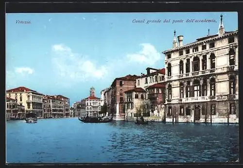 AK Venezia, Canal grande dal ponte dell`accademia