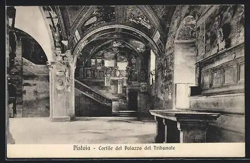 AK Pistoia, Cortile del Palazzo del Tribunale